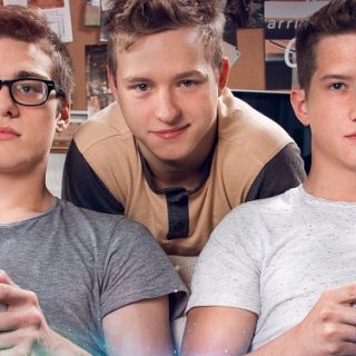 Gamer Threesome - Tyler Hill & Blake Mitchell and Noah White