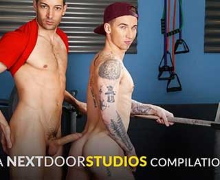 There is nothing sexier than handsome guys pumping iron and pounding ass at the gym. Be delighted by this gorgeous collection of the fittest and horniest studs in the industry getting at it after a full workout.