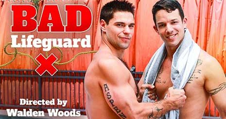 When Aspen sees sexy stranger Nic Sahara drowning in the pool, he takes it upon himself to save the hottie's life. As is proper, Nic pays Aspen back for his act of valor...with dick.