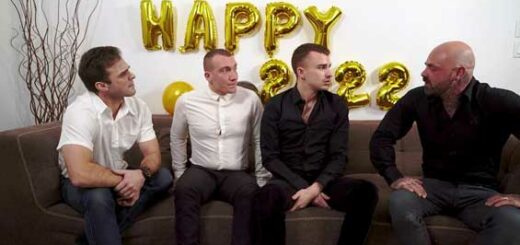 Ryan Jacobs and his stepdad Rogue Status are celebrating the New Year with their friends William Moore and his stepdad Gabriel Clark. After the countdown the boys tell their stepdad that they...