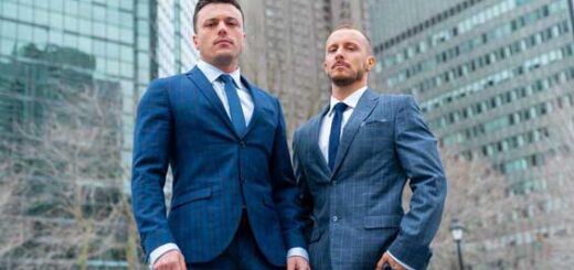 Suit-toting studs, Nate Rose and Zack Mackay are in high-power, high-stress financial jobs and they need an immediate release!
