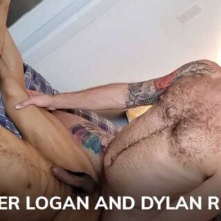 Parker knows what he wants and isn't afraid to get it. So when he saw Dylan looking for a hung top, he knew he was fucking. After a brief hello, Dylan was on his knees sucking Parkers thick cock.