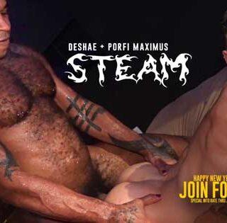 Big, Furry, Sweaty DeShae fucks the most fuckable-fuckboi jock butt Porfi. That perfectly smooth, hard round muscle ass loves dick. Deshae LOVES butt so much that he can stop playing with