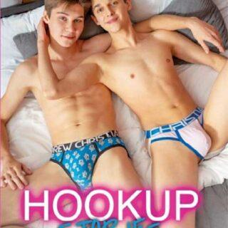 Hookup Stories features four exciting teenage hookup adventures. After talking on an online dating app, Scott and Tony agree to meet up for some hot bareback sex.