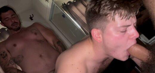 The Inked Pig another muscle stud, but ends up being the bottom bitch! I like to go somewhere warm when winter arrives. I hate cold weather.